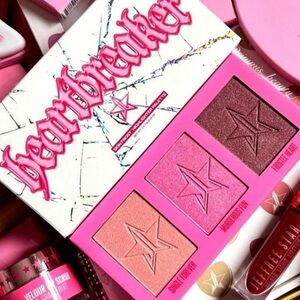 Jeffrey Star Heart Breaker Skin Frost Highlighter Palette